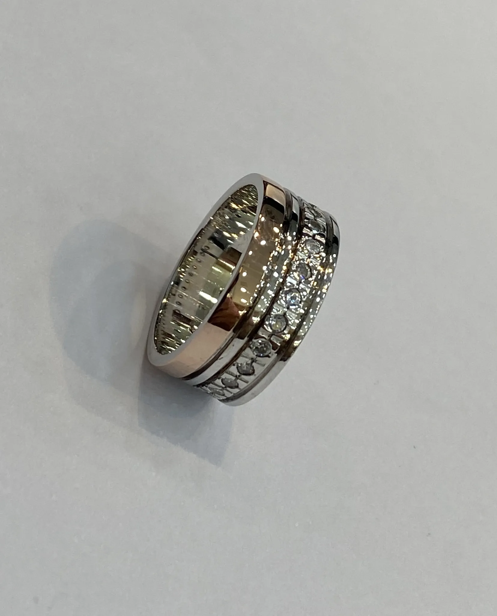 14 Ayar Çift Renkli Model Alyans